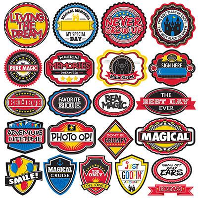 Reminisce DISC - Real Magic: 12x12 Label Sticker