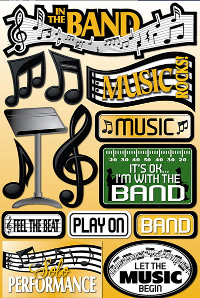 Reminisce Band 3D Sticker