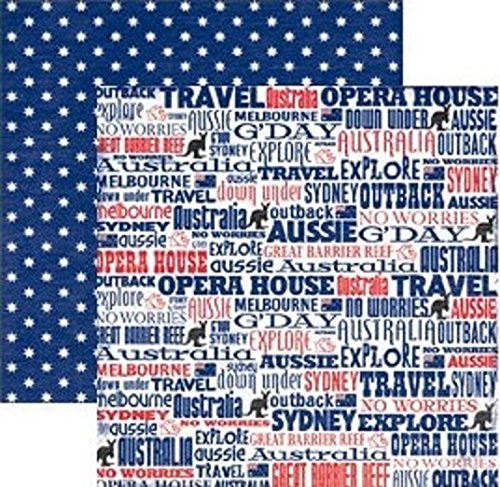 Reminisce Australia: G'Day DS Paper (1 Sheet)