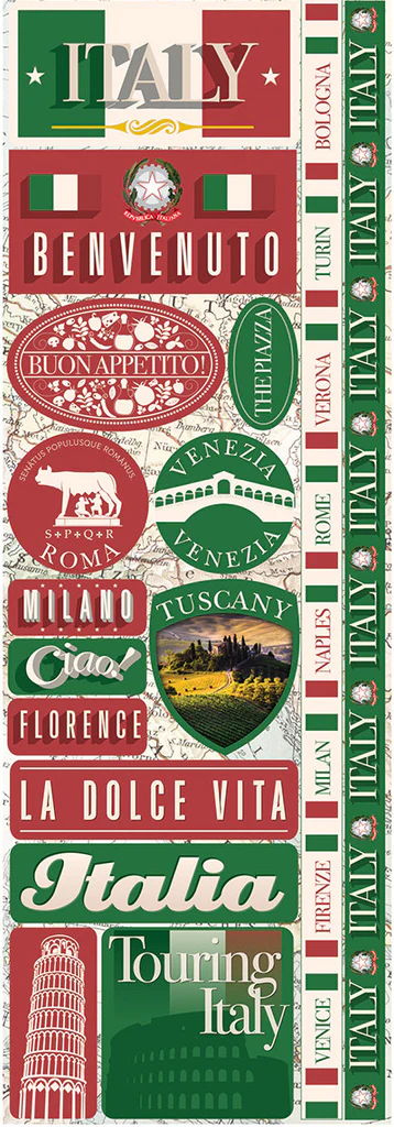 Reminisce Italy Combo Sticker