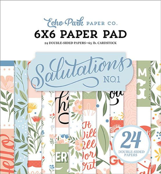 Echo Park Salutations No. 1 6x6 Pad
