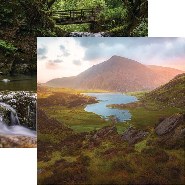Reminisce Scotland and Wales: Snowdonia National Park DS Paper (1 Sheet)