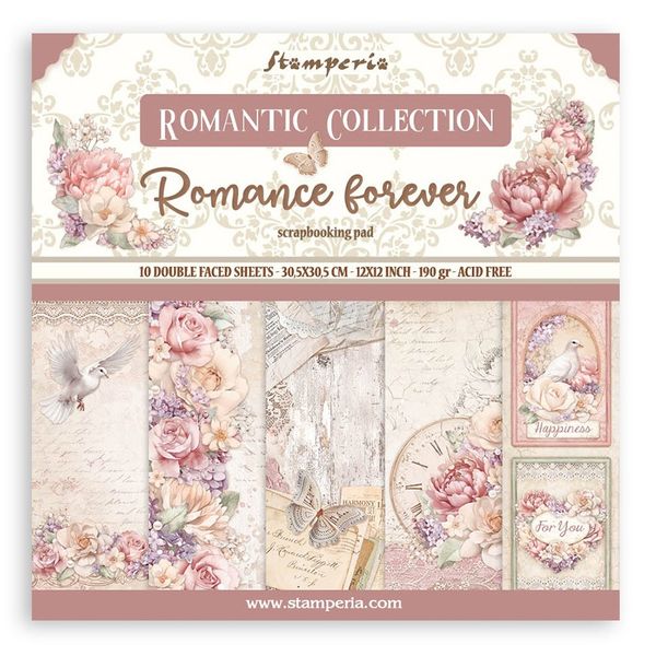 Stamperia Romance Collection: Romance Forever Collection