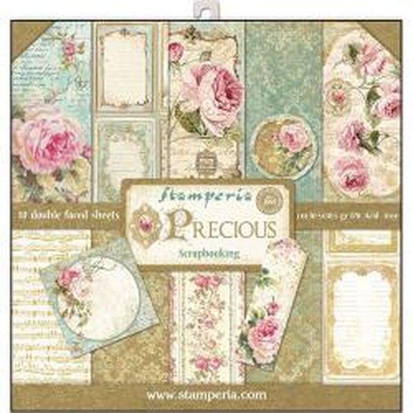 Stamperia Precious 12x12 Paper Pack (10 sheets)