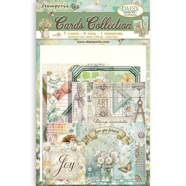 Stamperia Daisy Art Cards Collection
