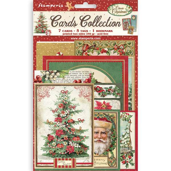 Stamperia Classic Christmas Cards Collection