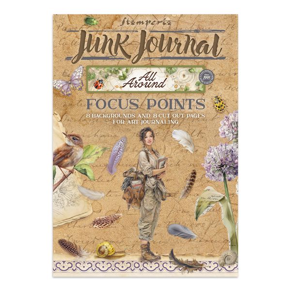 Stamperia All Around Focus Points Junk Journal