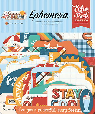 Echo Park Summer Break Ephemera