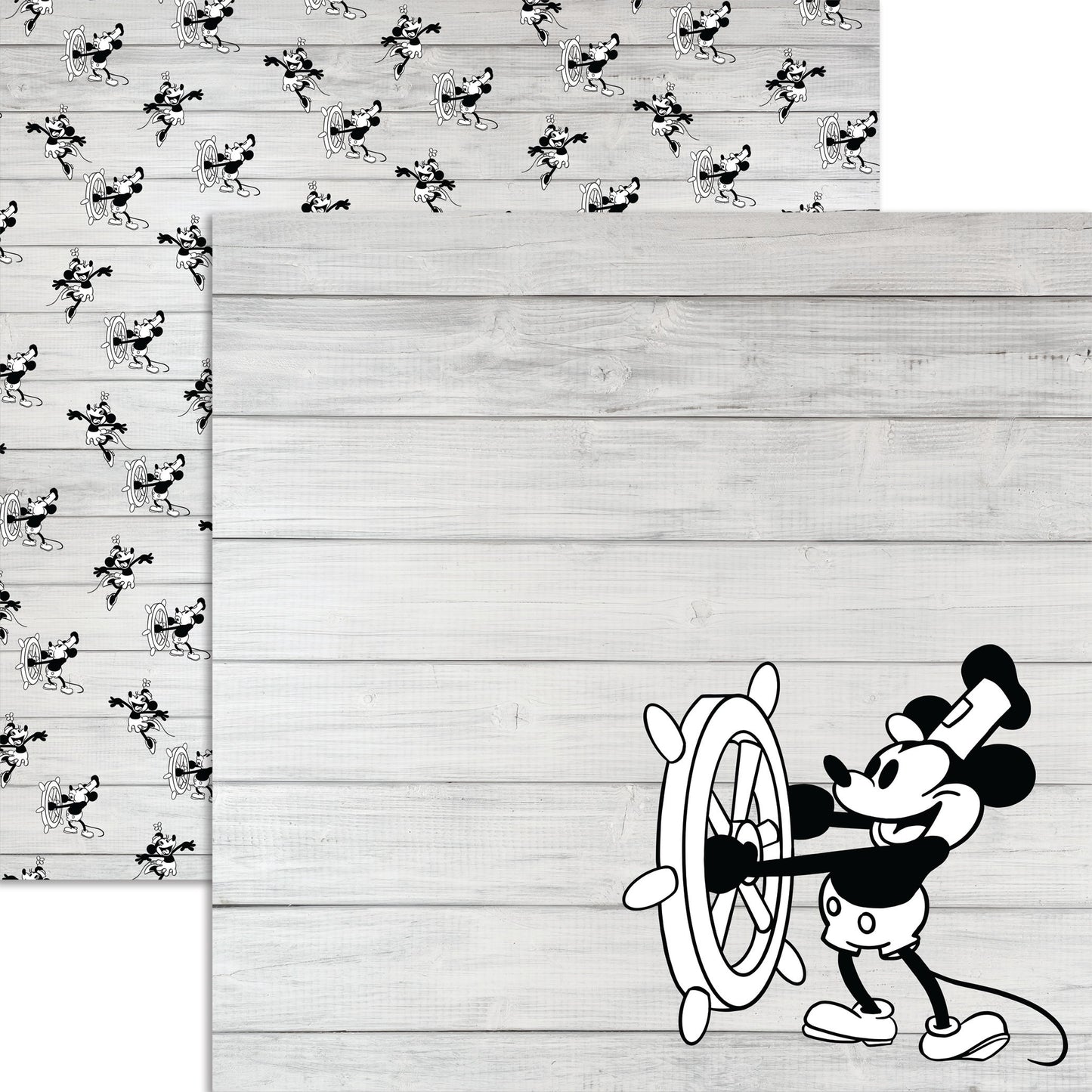 Reminisce Steamboat Willie: All Aboard! DS Paper (1 Sheet)
