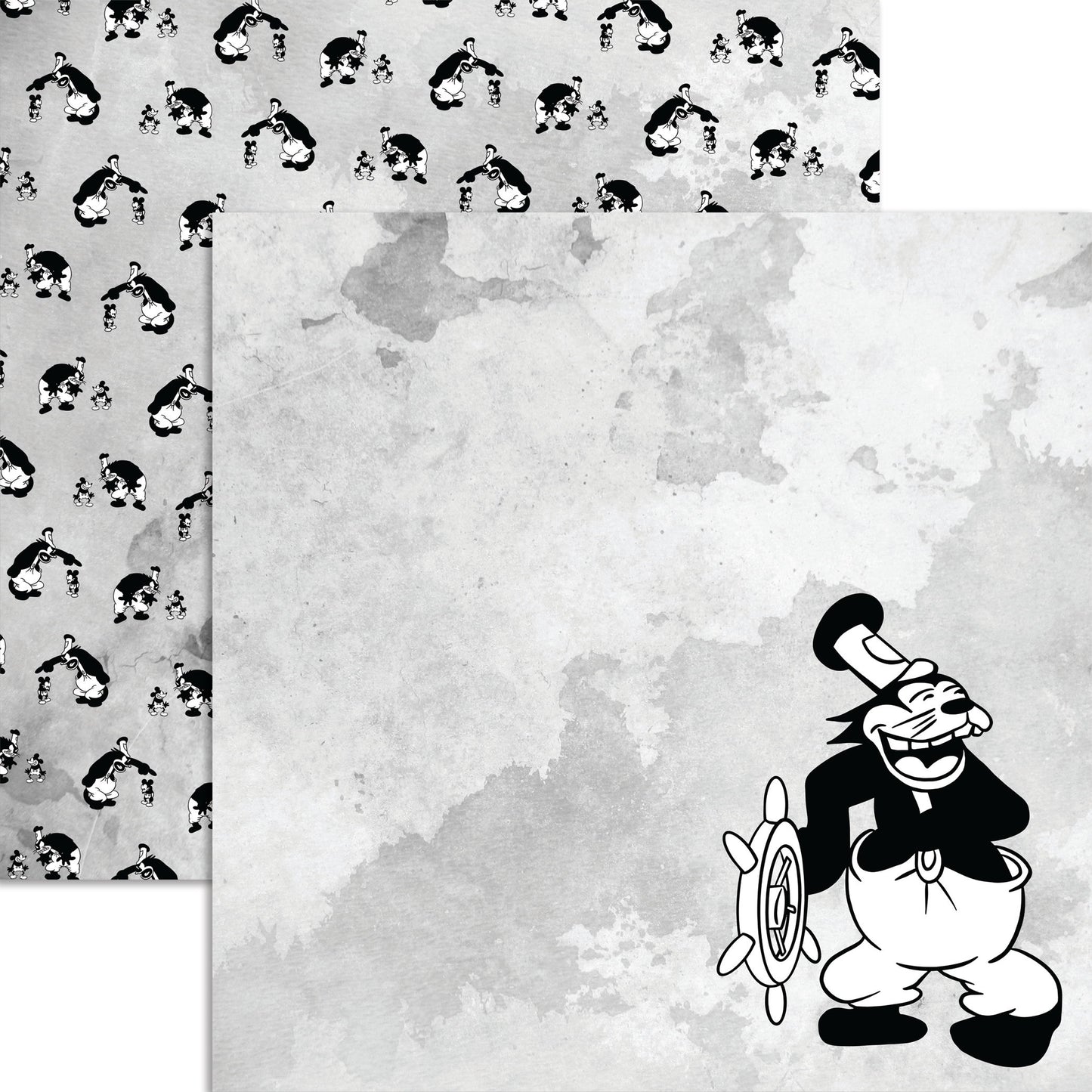 Reminisce Steamboat Willie: Captain Pete DS Paper (1 Sheet)