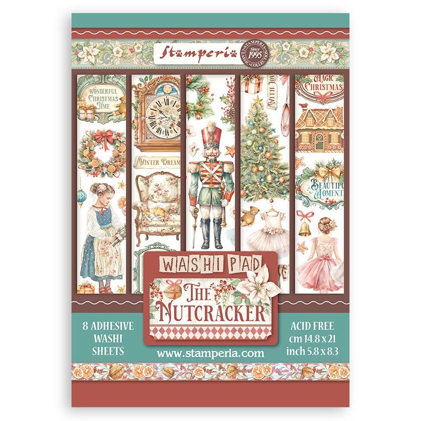 Stamperia The Nutcracker Washi Pad