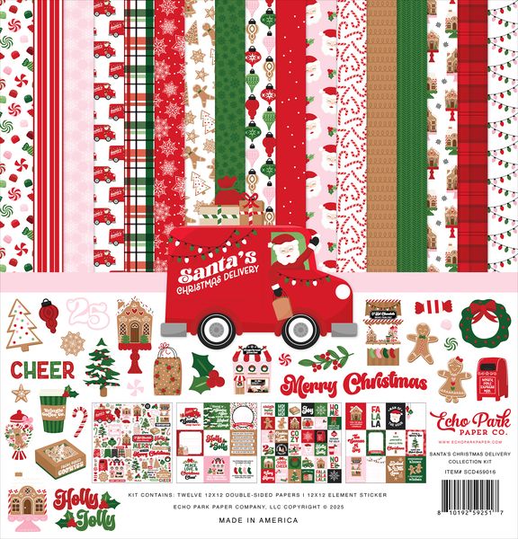 Echo Park Santa's Christmas Delivery Collection Kit