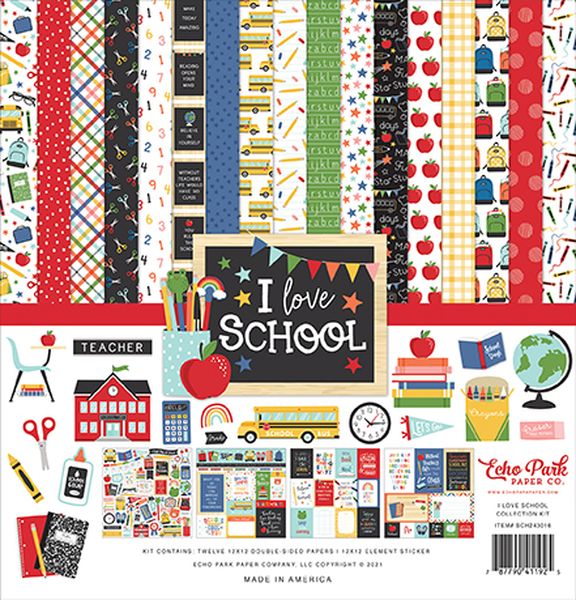DISC - I Love School Collection Kit