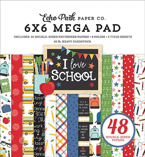 Echo Park DISC - I Love School Mega Pad