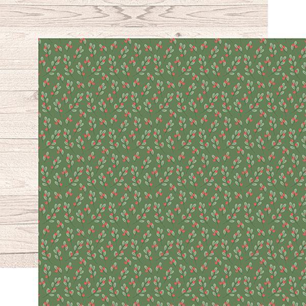 Santa Claus Lane Seasonal Sprigs DS Paper (1 Sheet)