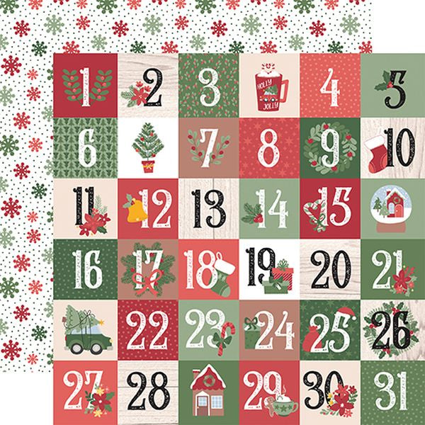 Santa Claus Lane December Days DS Paper (1 Sheet)