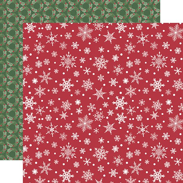 Santa Claus Lane Snowy Lane DS Paper (1 Sheet)