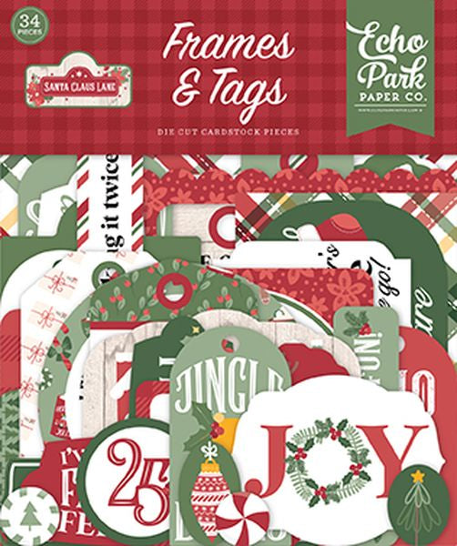 Santa Claus Lane Frames & Tags