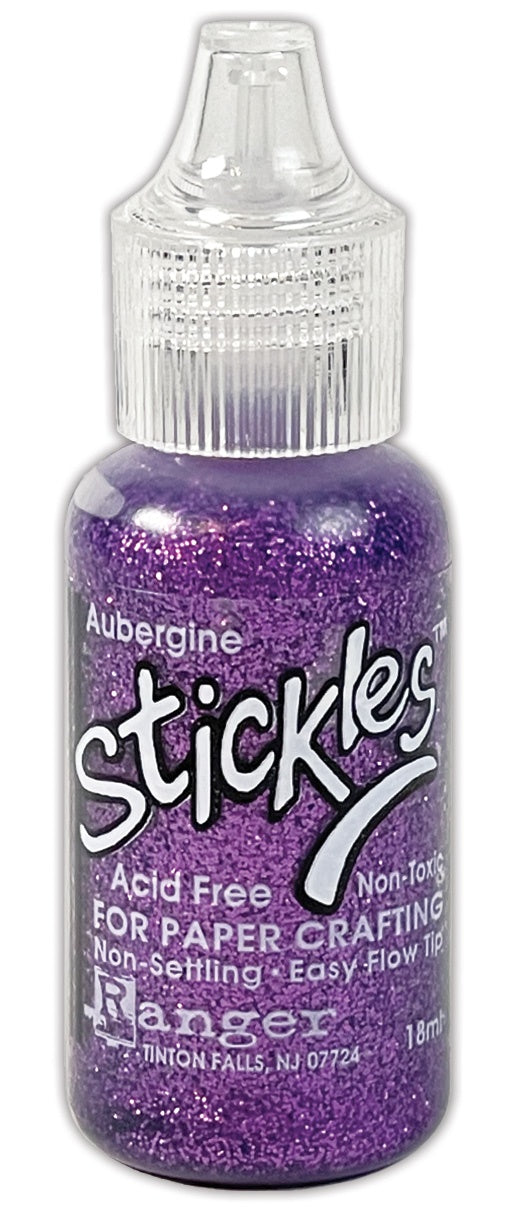 Ranger Stickles Glitter Glue .5oz-Aubergine