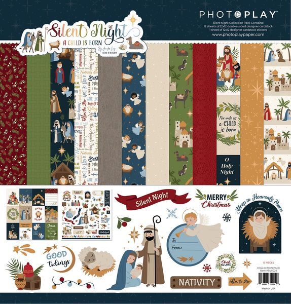 PhotoPlay Silent Night 12"X12" Collection Pack