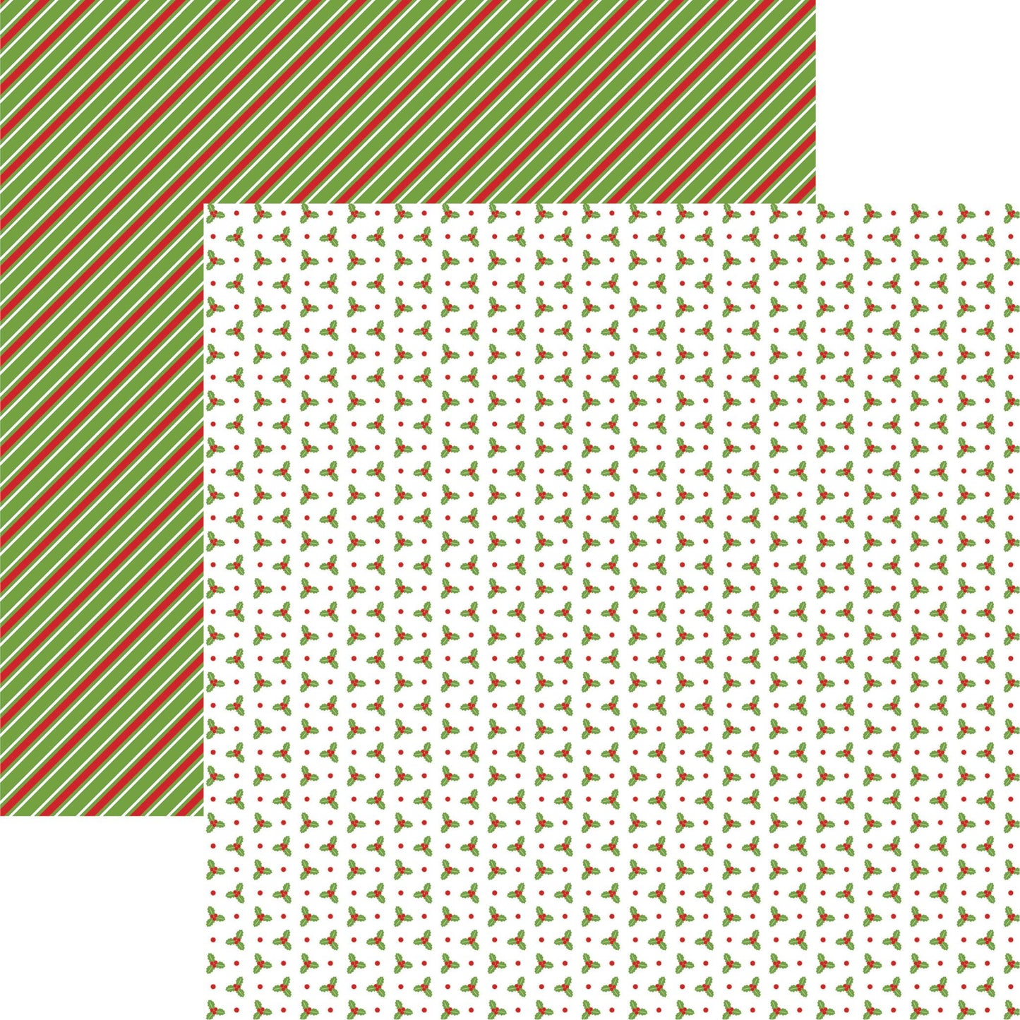 Reminisce Simply Christmas: Holly Jolly C DS Paper (1 Sheet)