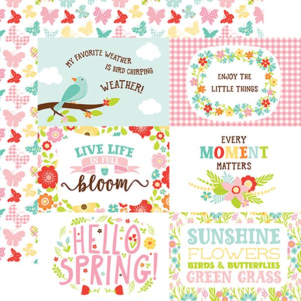 Spring Fling 4x6 Journal Cards