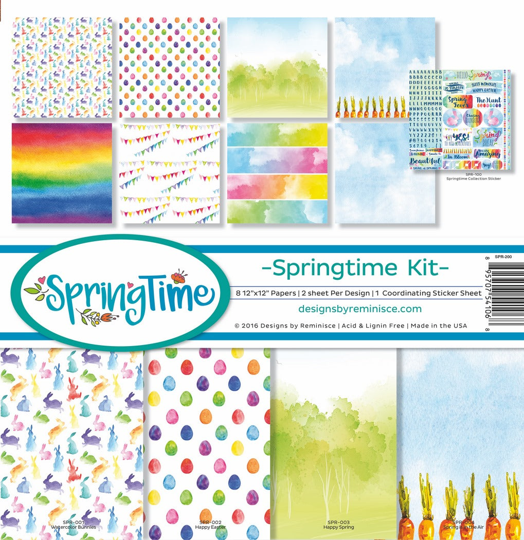 Reminisce Springtime Collection Kit