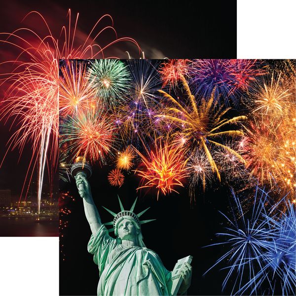 Reminisce Star Spangled Spectacular: Lady Liberty DS Paper (1 Sheet)