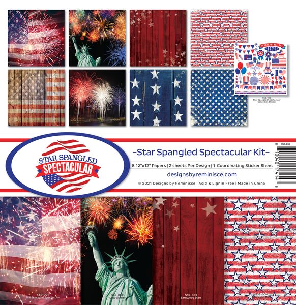 Reminisce Star Spangled Spectacular Kit