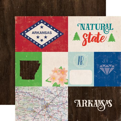 Stateside Arkansas DS Paper (1 Sheet)