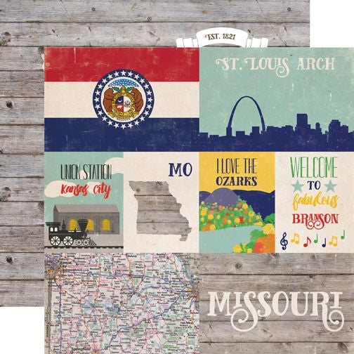 Stateside Missouri DS Paper (1 Sheet)