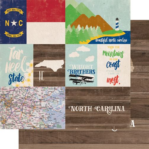 Stateside North Carolina DS Paper (1 Sheet)