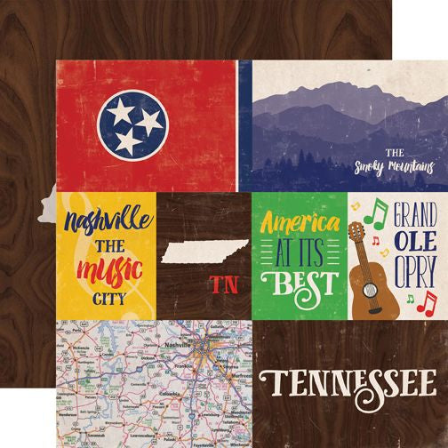 Stateside Tennessee DS Paper (1 Sheet)