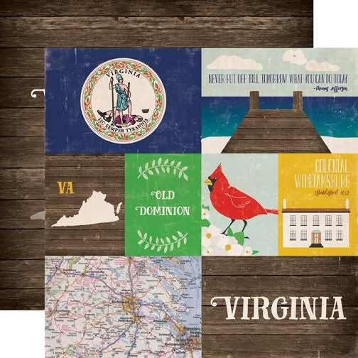 Stateside Virginia DS Paper (1 Sheet)