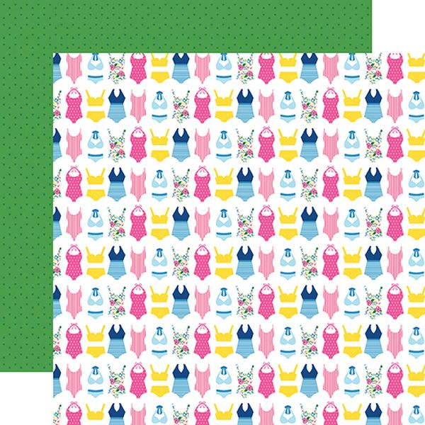 I Love Summer Swimsuits DS Paper (1 Sheet)