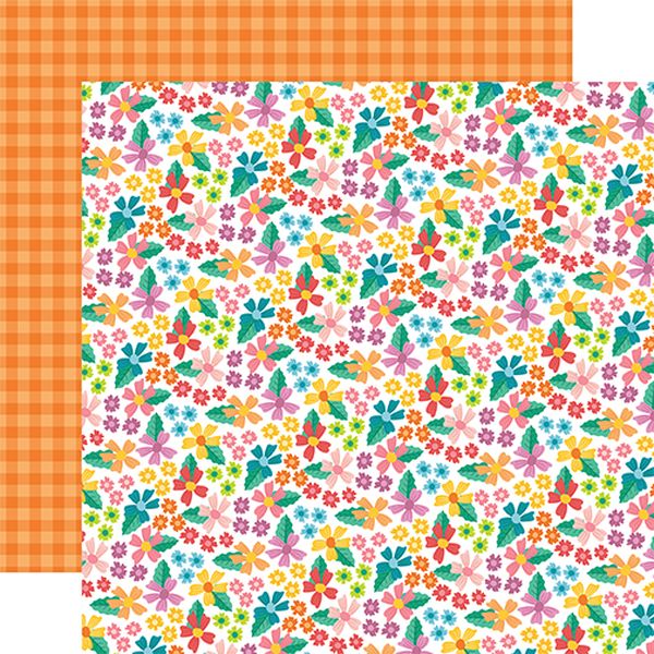 Sunny Days Ahead Sunny Day Floral 12x12 DS Patterned Paper (1 Sheet)