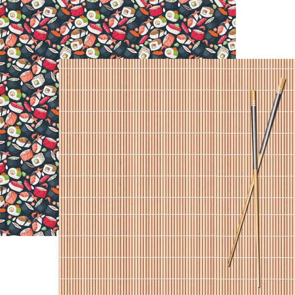 Reminisce Sushi: Sushi Mat DS Paper (1 Sheet)