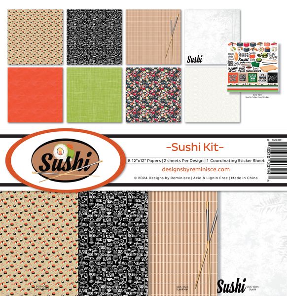Reminisce Sushi Collection Kit