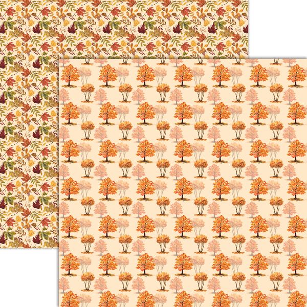 Reminisce Sweater Weather: Autumn Leaves DS Paper (1 Sheet)