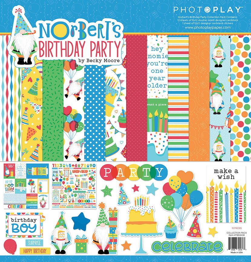 Norbert's Birthday Party 13pcs