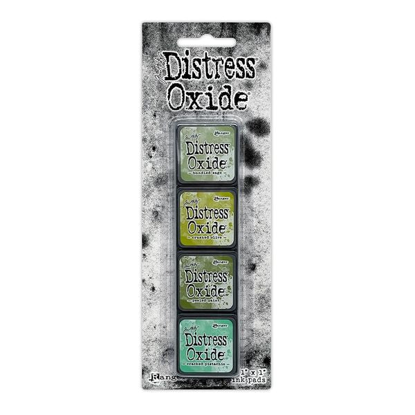 Tim Holtz Distress Mini Oxide Ink Pads 4/pkg- Kit #3