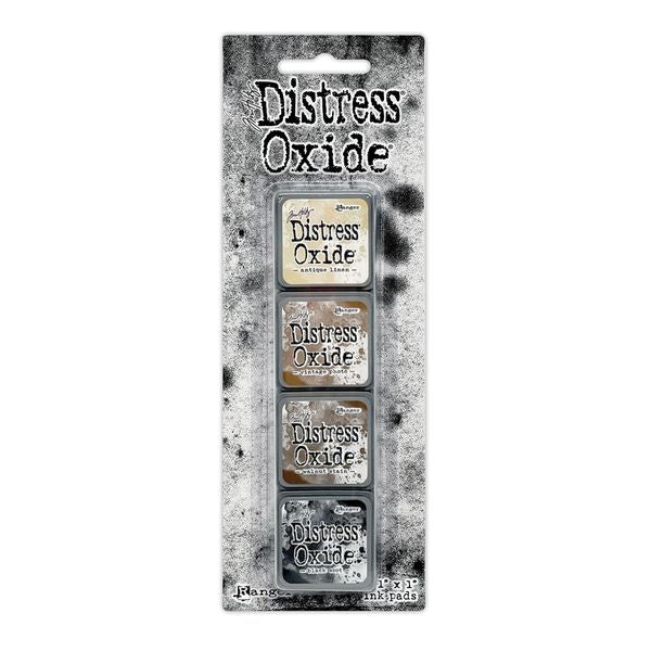 Tim Holtz Distress Mini Oxide Ink Pads 4/pkg- Kit #6