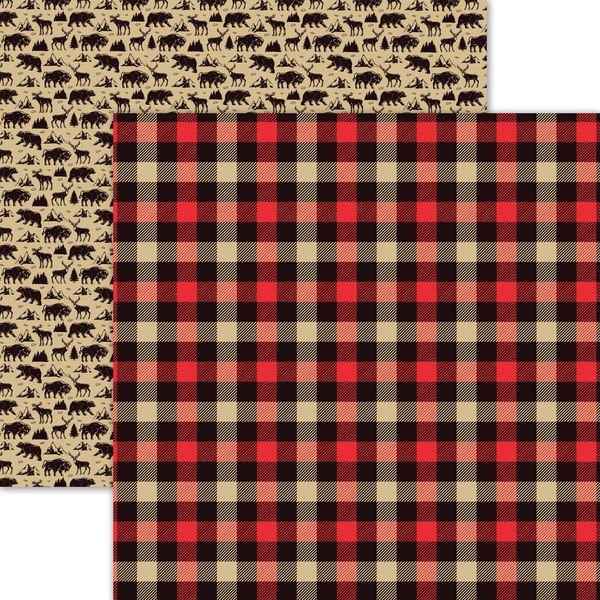 Reminisce The Great North: Whistler Weave DS Paper (1 Sheet)