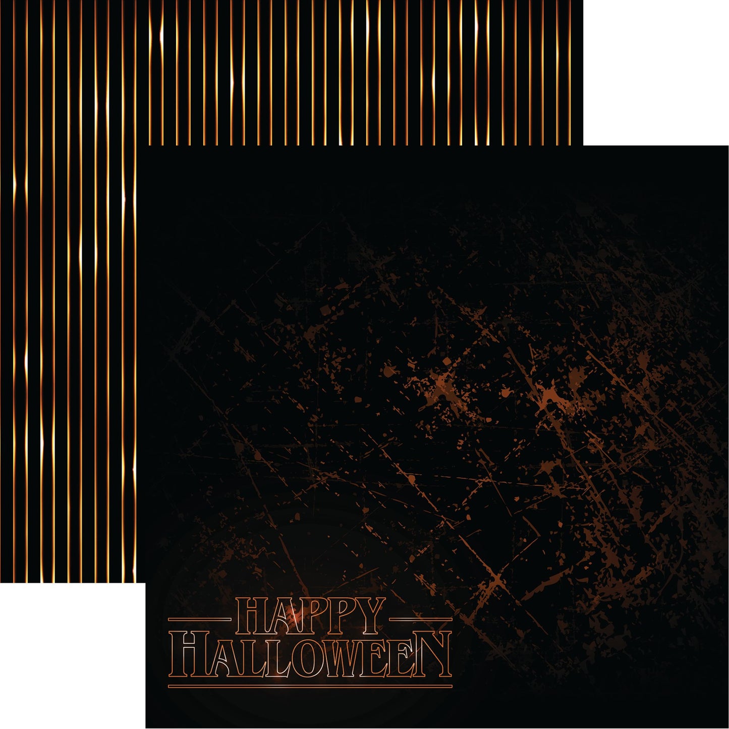 Reminisce The Silver Scream: Happy Halloween DS Paper (1 Sheet)
