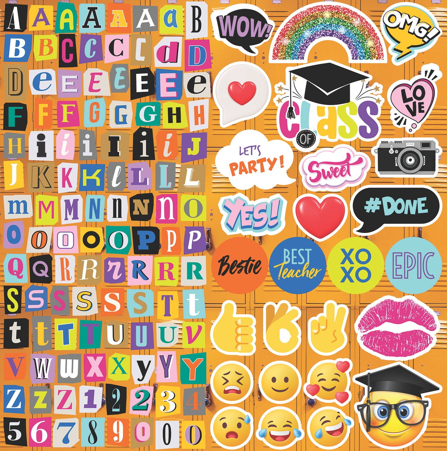 Reminisce The School Year 12x12 Sticker