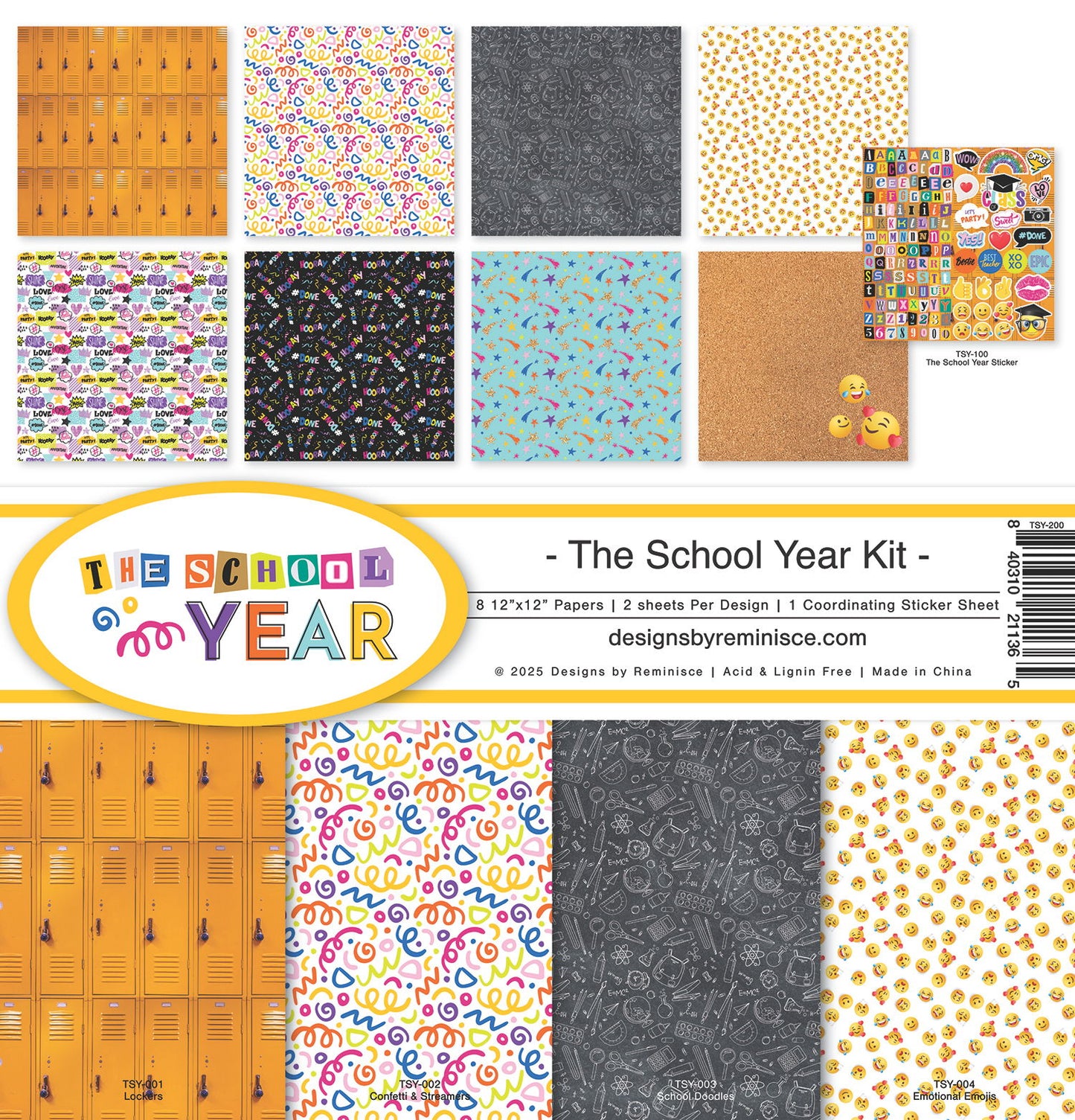 Reminisce The School Year Collection Kit