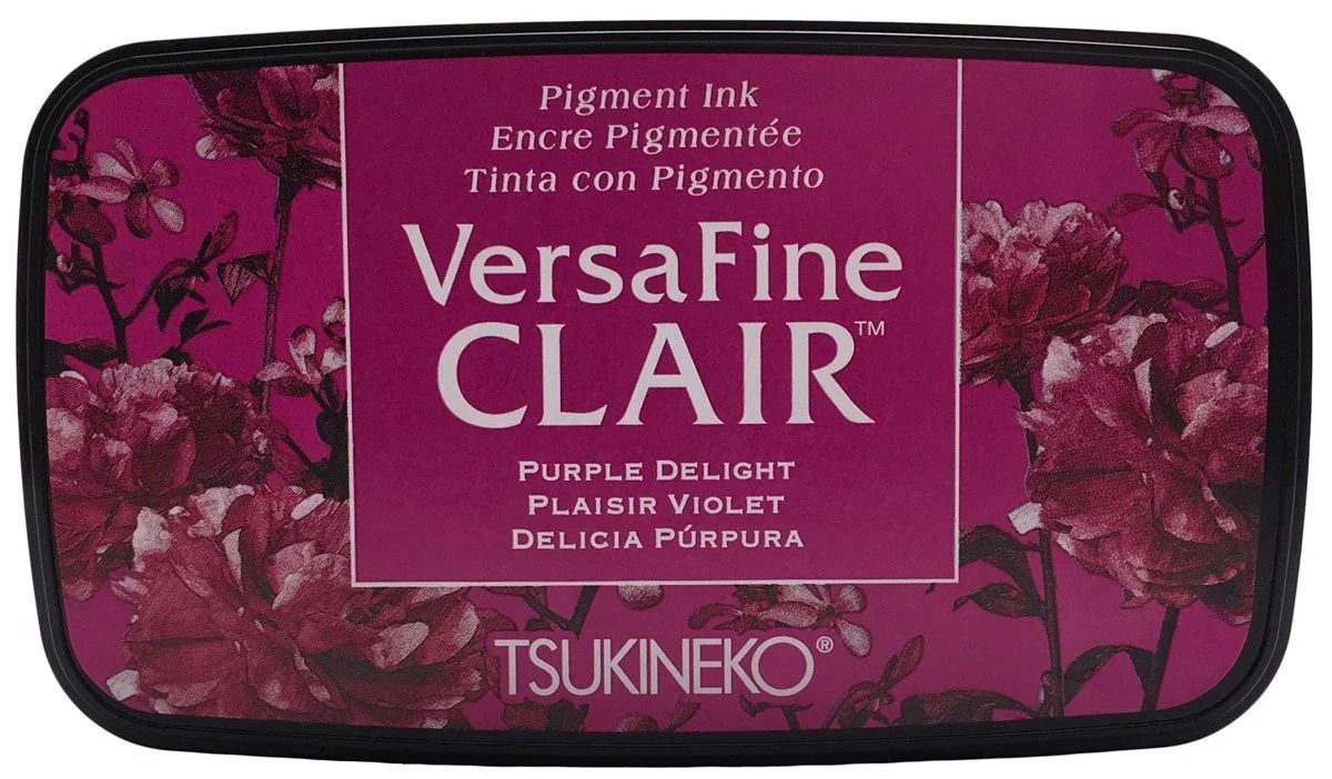 Tsukineko Versafine Clair Ink Pad - Purple Delight