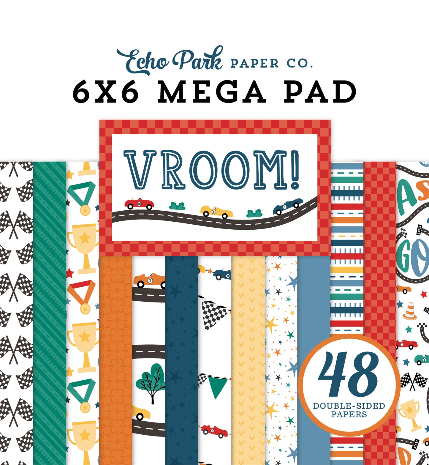 Echo ParkVroom! Cardmakers 6X6 Mega Pad