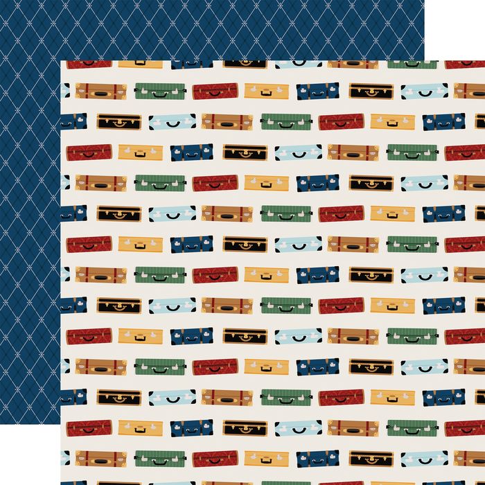 Echo Park Wizards & Company Double-Sided Cardstock 12"X12"-Tricky Trunks