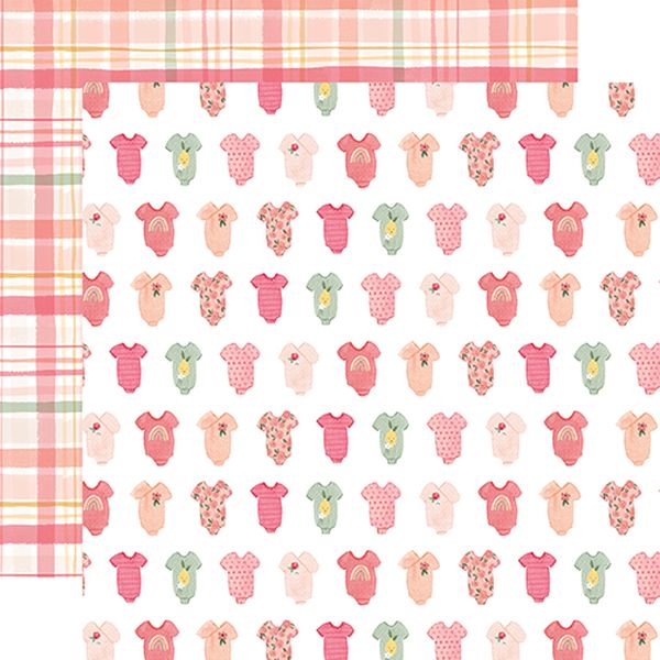 Welcome Baby Girl Bundle of Joy DS Paper (1 Sheet)